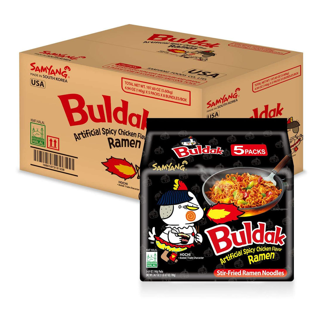 BULDAK NOODLES HOT CHICKEN (BLACK) - Wholesale