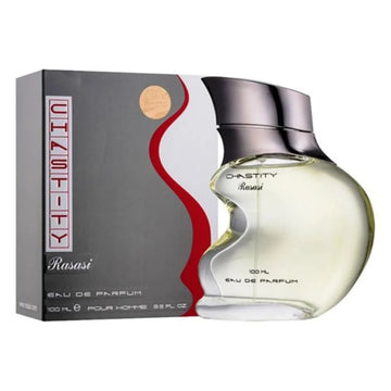 RASASI CHASTITY ( GRAY ) MEN SPRAY  100 ML