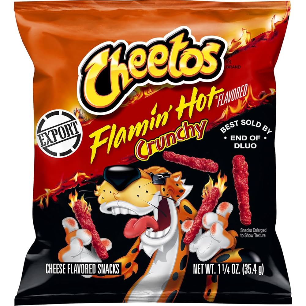 CHEETOS CRUNCHY FLAMIN HOT