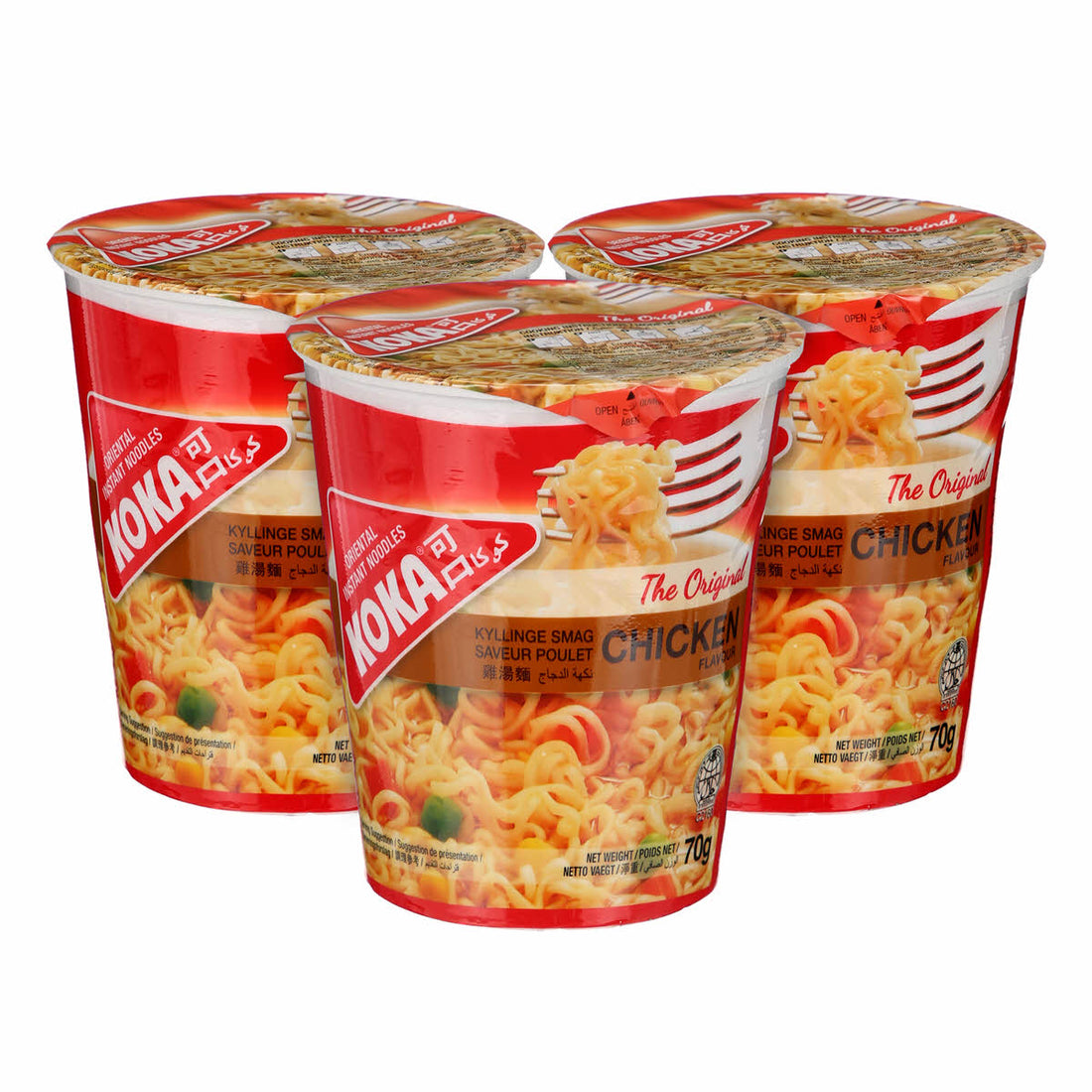KOKA CUP NOODLE CHICKEN - Wholesale