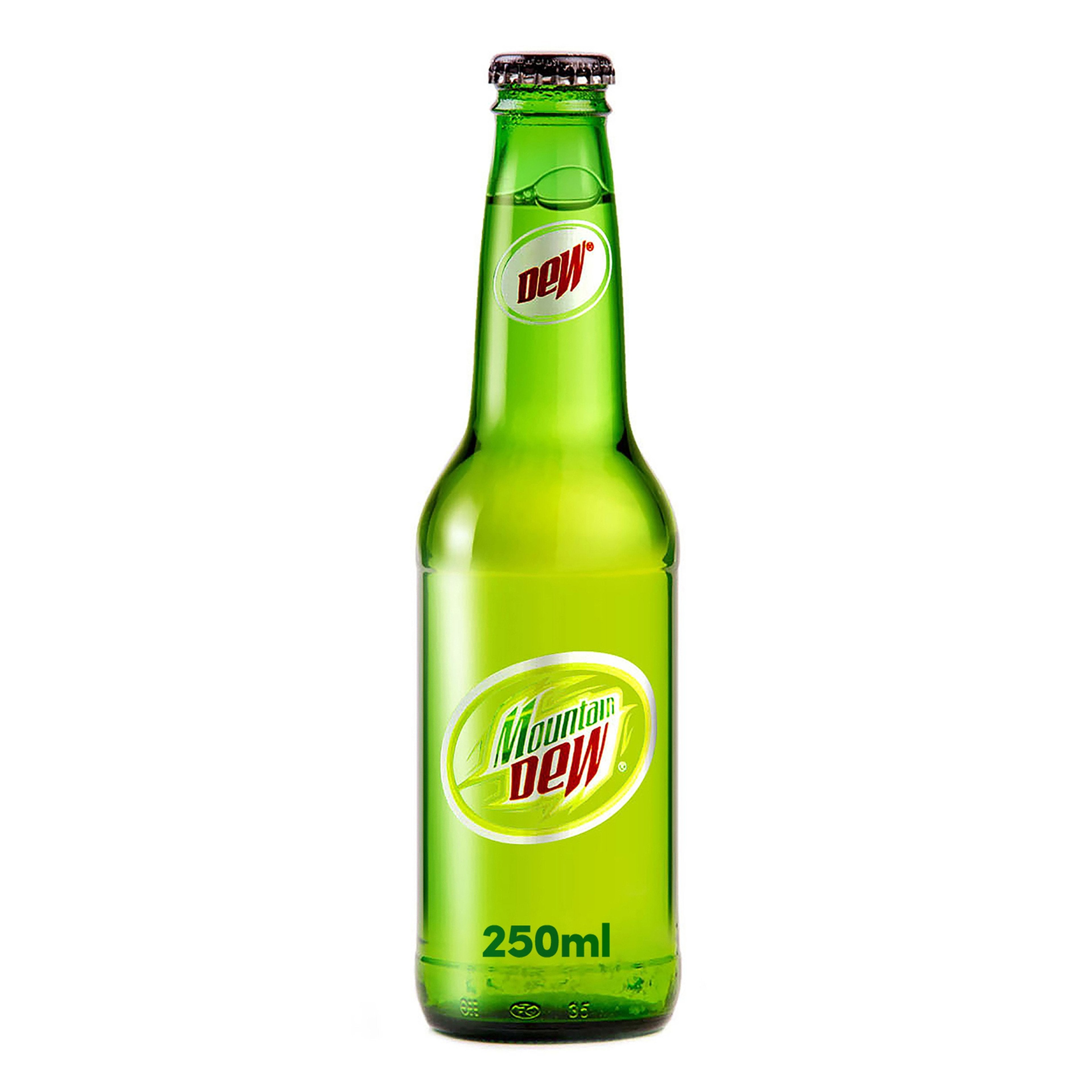 MOUNTAIN DEW GLASS BOTTLE 24 X 250 ML - Wholesale
