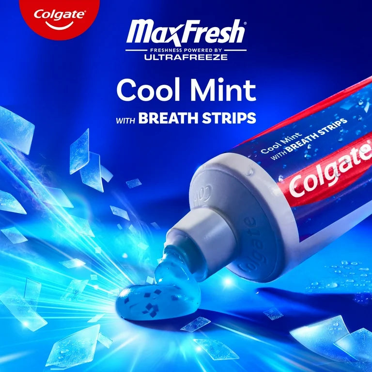 COLGATE COOL MINT  MAX FRESH 100 GM - BLUE