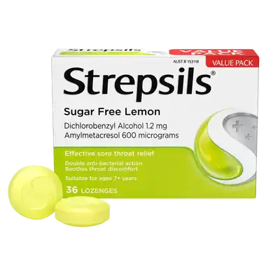 STREPSILS SUGAR FREE  16 TAB