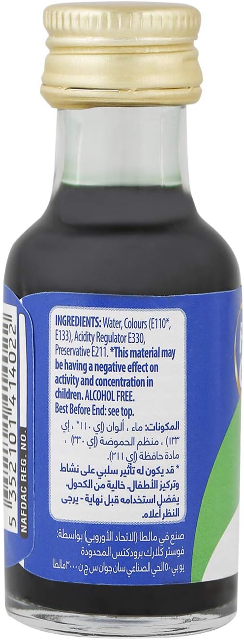 FOSTER CLARK'S FOOD COLOUR (GREEN) 12 X 28 ML