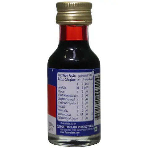 FOSTER CLARK'S FOOD COLOUR (RED) 12 X 28 ML
