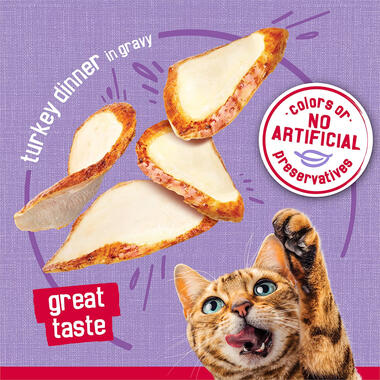 PURINA FRISKIES PRIME FILETS TURKEY DINNER IN GRAVY 156 GM
