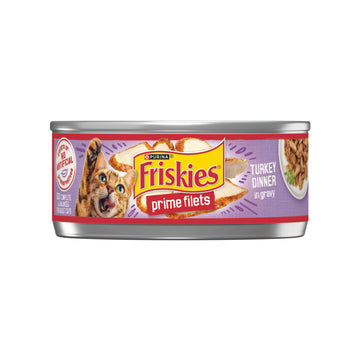 PURINA FRISKIES PRIME FILETS TURKEY DINNER IN GRAVY 156 GM