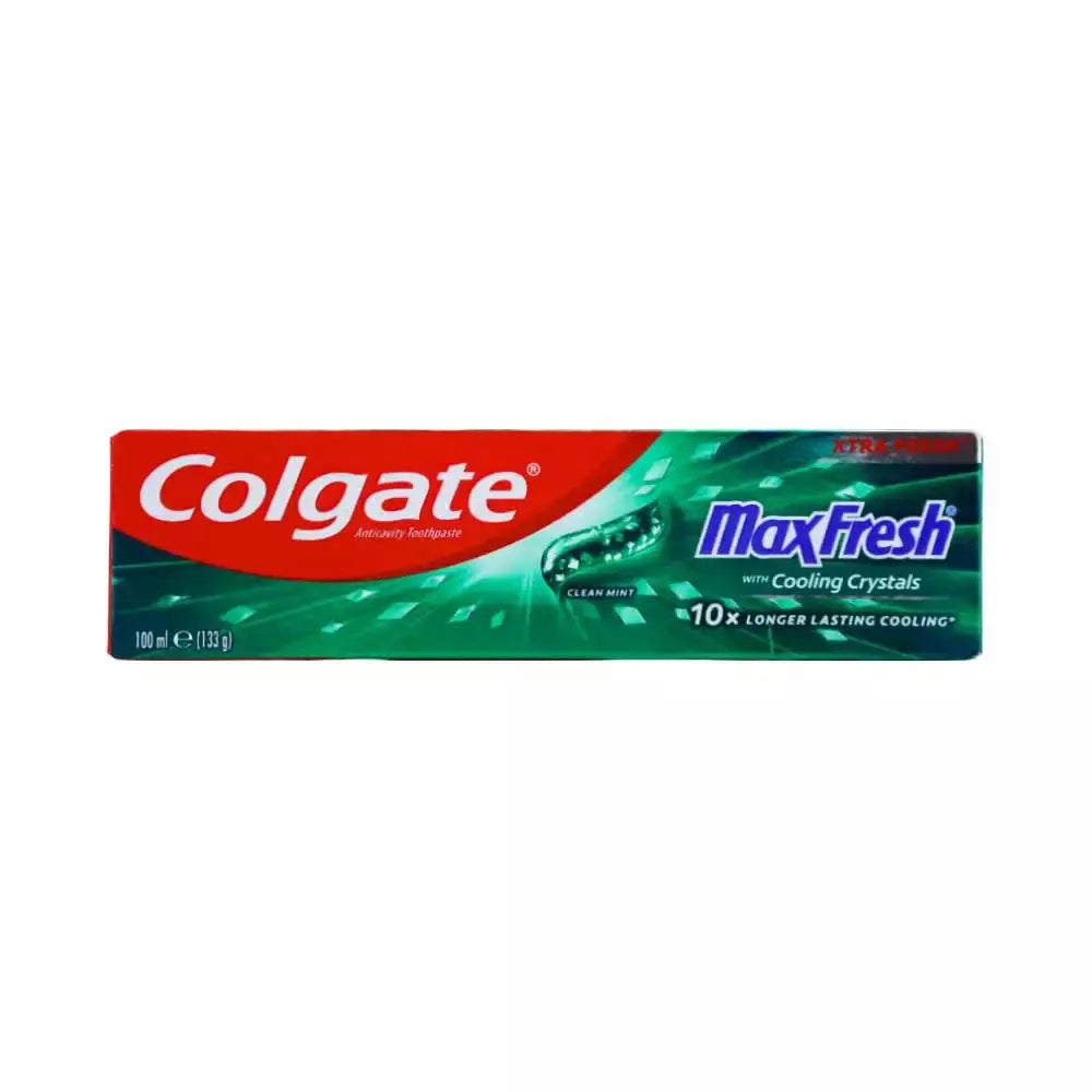 COLGATE  MAX FRESH CLEAN MINT 100 GM -GREEN
