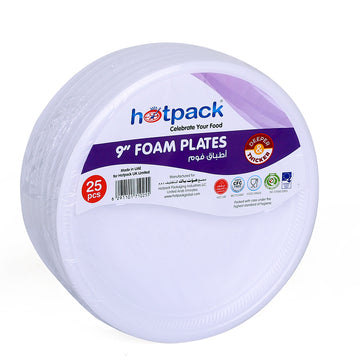 FOAM PLATE ( NO - 9 )25 PCS