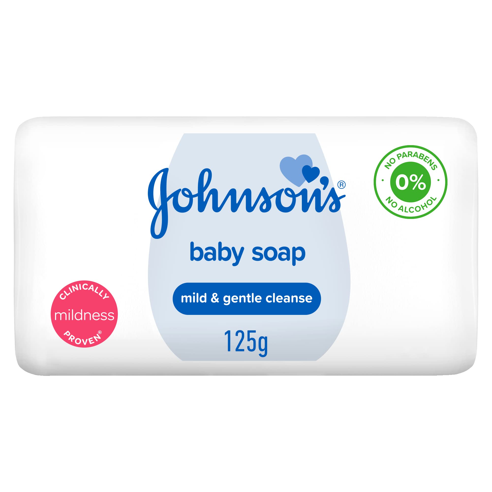 JOHNSON BABY SOAP (MILD & GENTLE CLEANSE) 125 GM