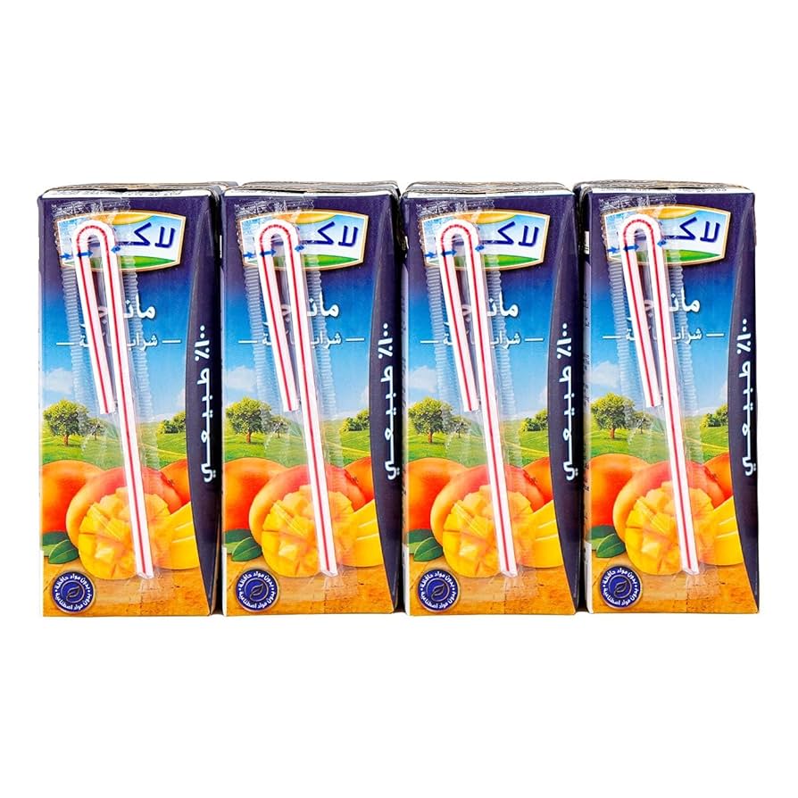 LACNOR ( JUICE MANGO ) 32 X 180 ML ** ( S ) *no sugar added