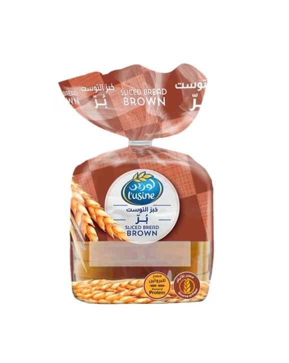 L'UISINE SLICED BROWN BREAD 600g , 300g  (LATEST DATE)