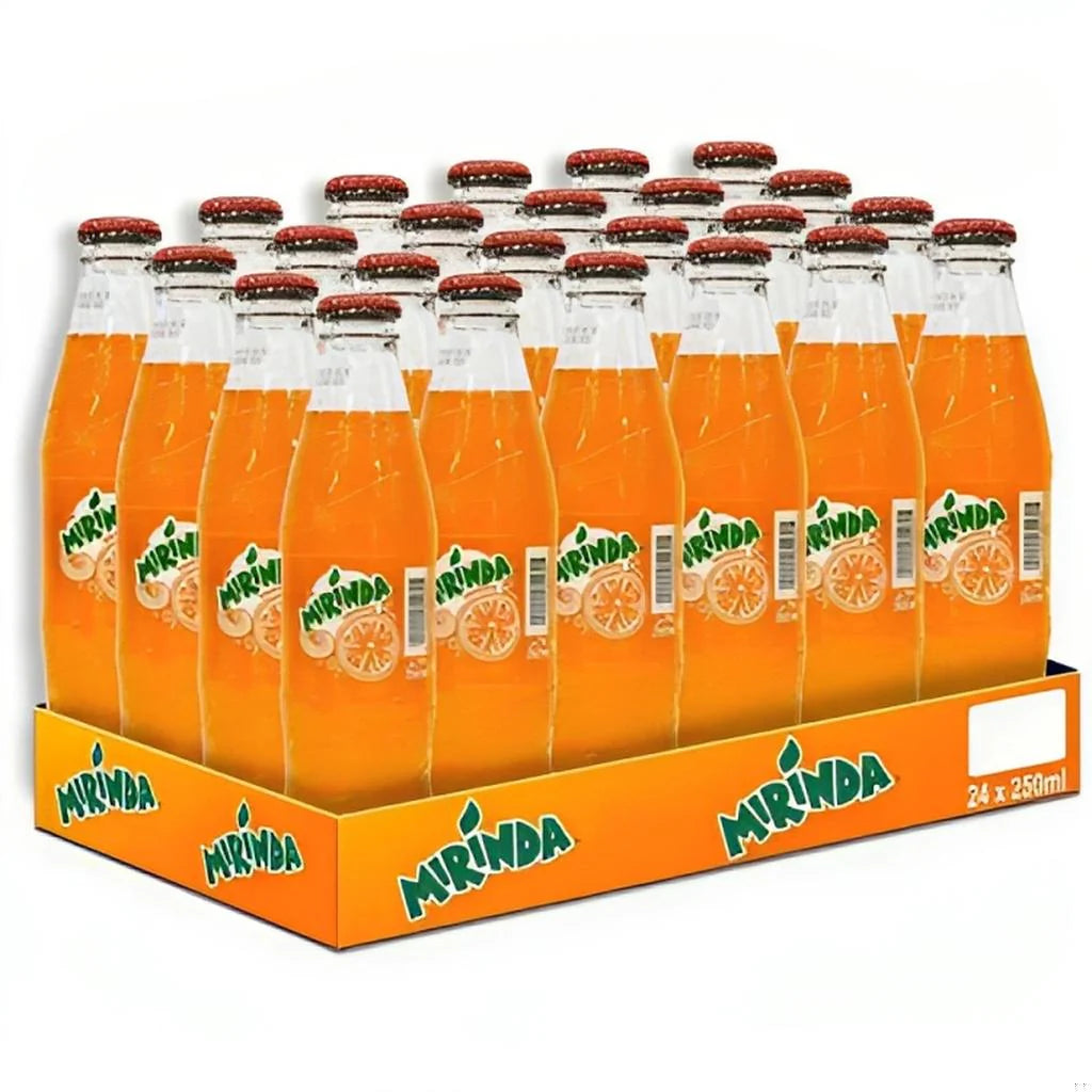 MIRINDA GLASS BOTTLE 24 X 250 ML