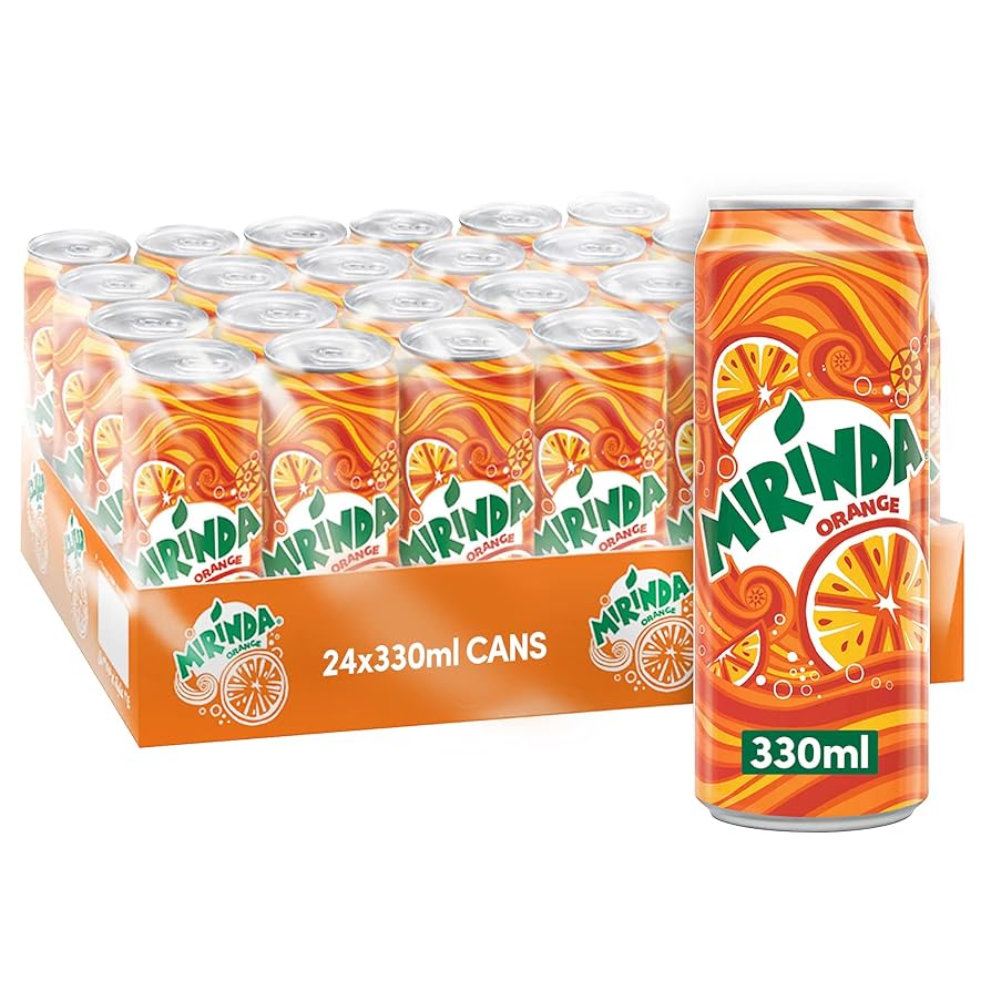 MIRINDA ZERO CAN 24 X 330 ML