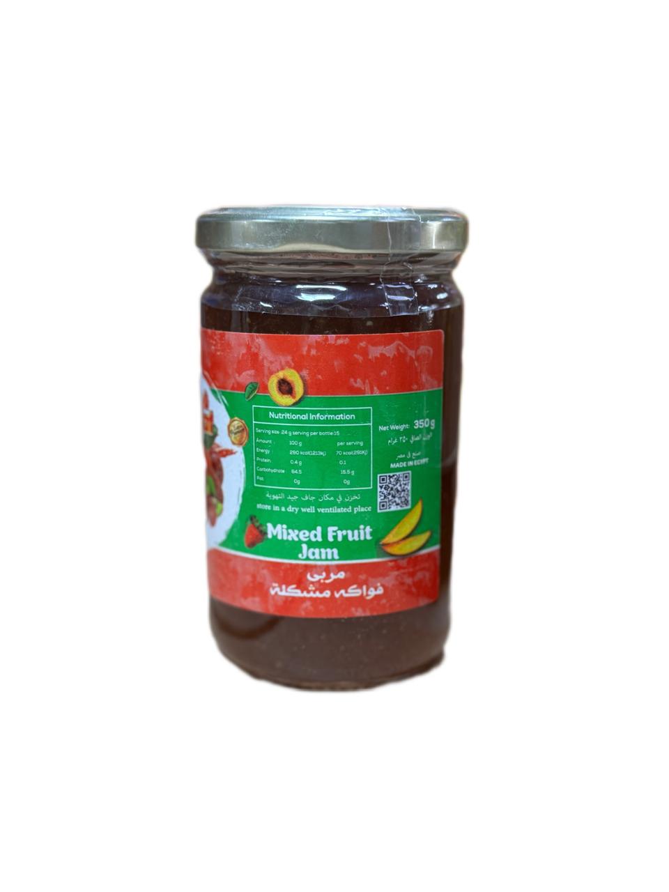 HAYYAF MIXED FRUIT JAM 12 X 370 GM - Wholesale