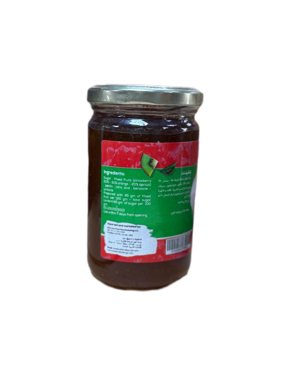 HAYYAF MIXED FRUIT JAM 12 X 370 GM - Wholesale