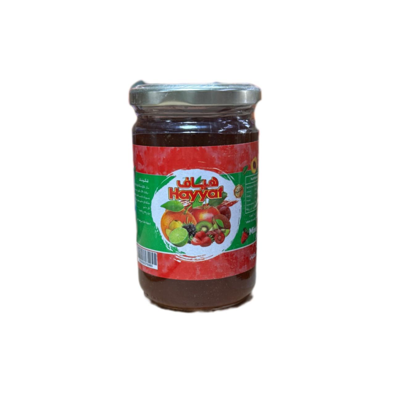 HAYYAF MIXED FRUIT JAM 12 X 370 GM - Wholesale