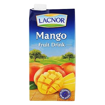LACNOR **( JUICE MANGO )** 12 X 1 LTR ** (Wholesale)
