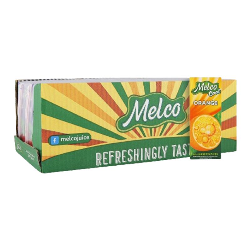 MELCO ORANGE JUICE 27 X 180 ML - Wholesale