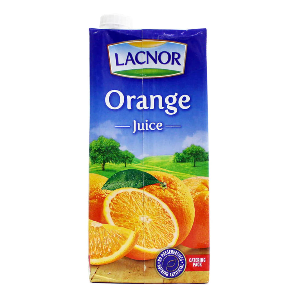 LACNOR **( JUICE ORANGE )** 12 X 1 LTR