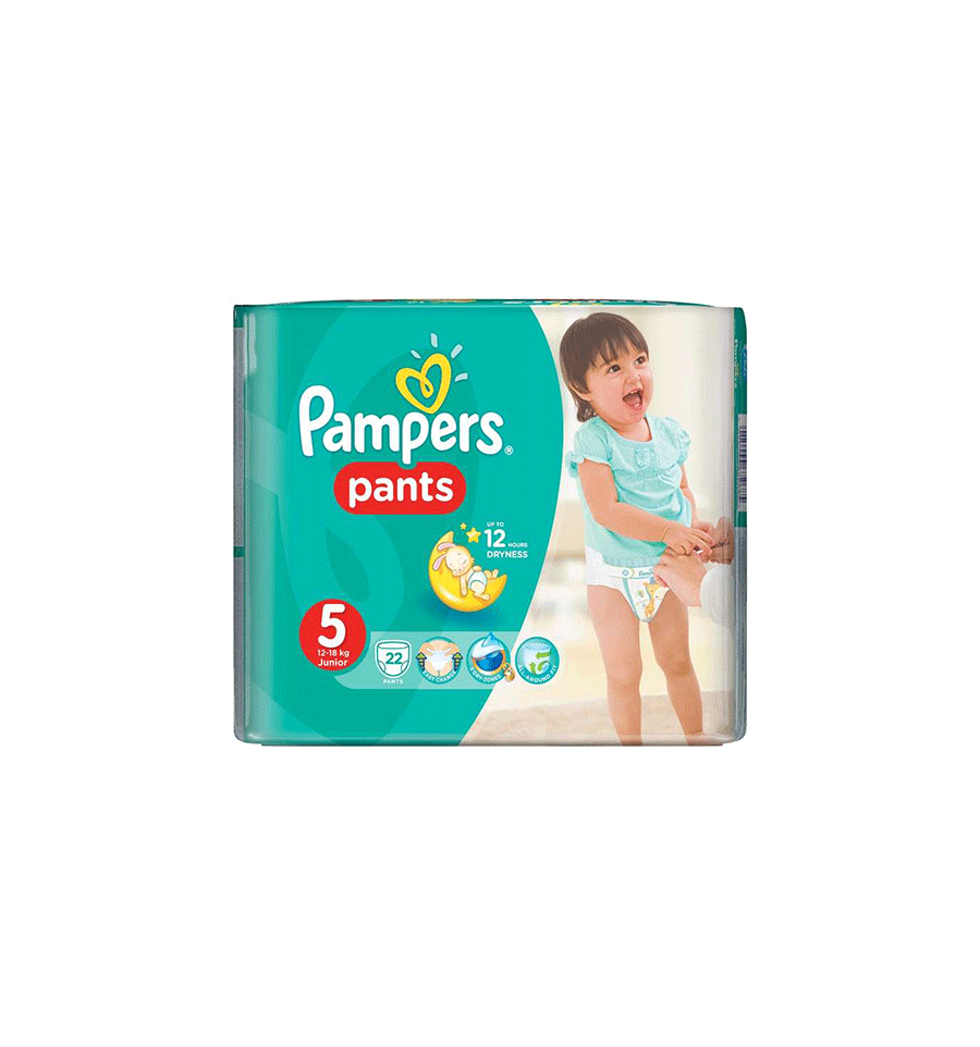 PAMPERS  PANTS  22pcs  ( NO 5 )