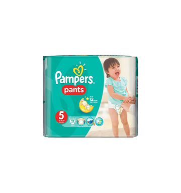 PAMPERS  PANTS  22pcs  ( NO 5 )