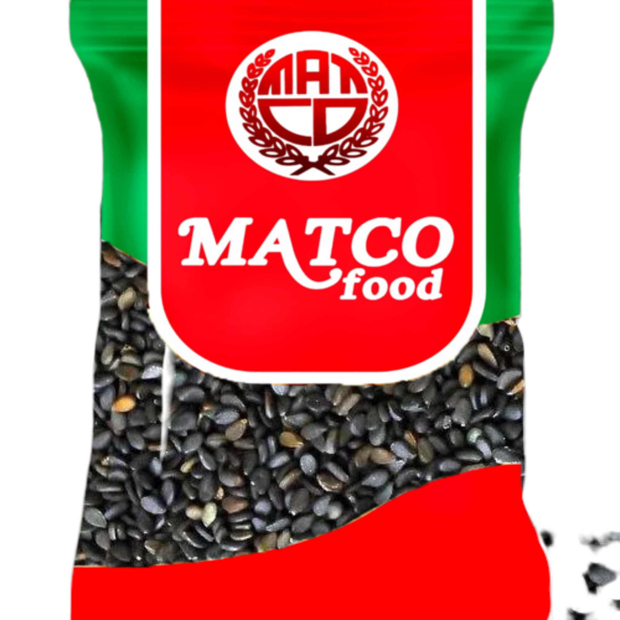 MATCOFOODS SESAME SEED ** BLACK* 1 KG- WHOLESALE