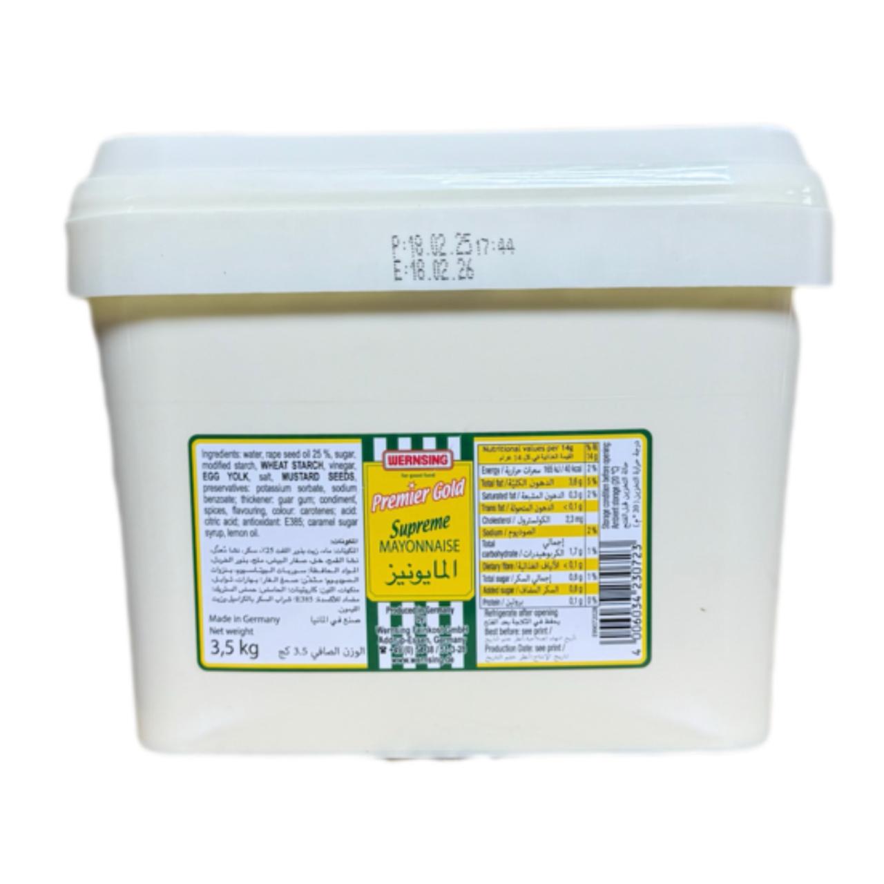 PREMIER GOLD MAYONNAISE 4 X 3.5 KG - Wholesale