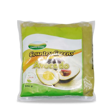 COUNTRY GREENS AVOCADO PULP FROZEN 500gm