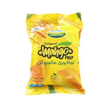 COUNTRY GREENS MANGO PULP FROZEN 1KG