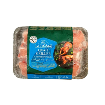 GERMANIA FROZEN QUAILS 600 GM