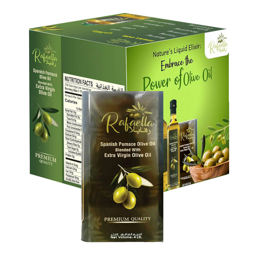 RAFAELLA OLIVE OIL 4 X 4 LTR - Wholesale