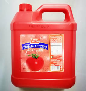 REAL VALUE TOMATO KETCHUP 4 X 5 KG - Wholesale