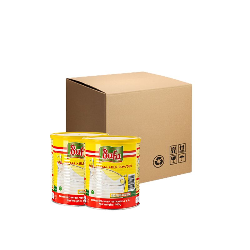 SAFA  MILK POWDER TIN 24 x 400g , 12 X 900g -wholesale
