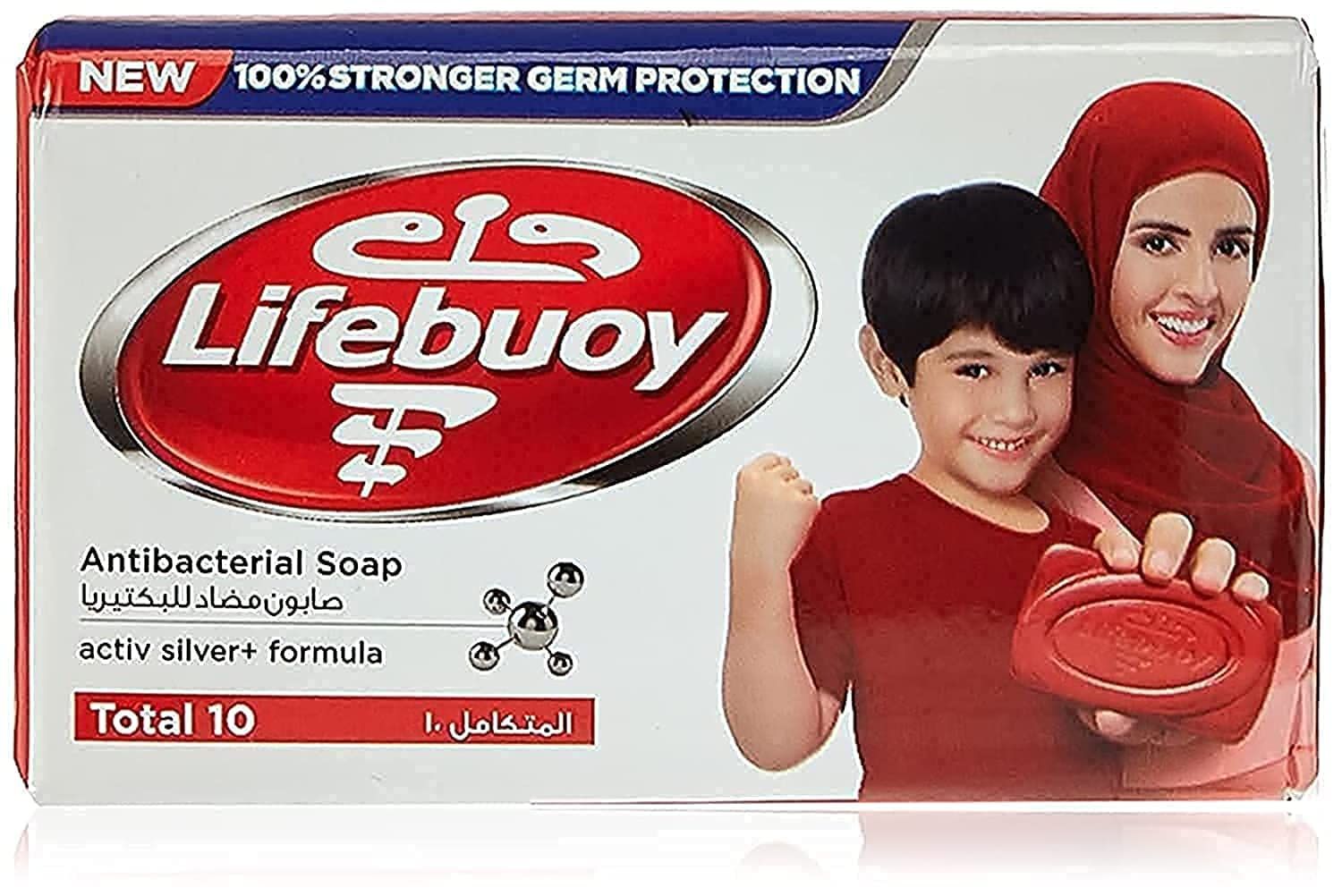LIFEBUOY TOTAL 10 ANTIBACTERIAL SOAP (RED)