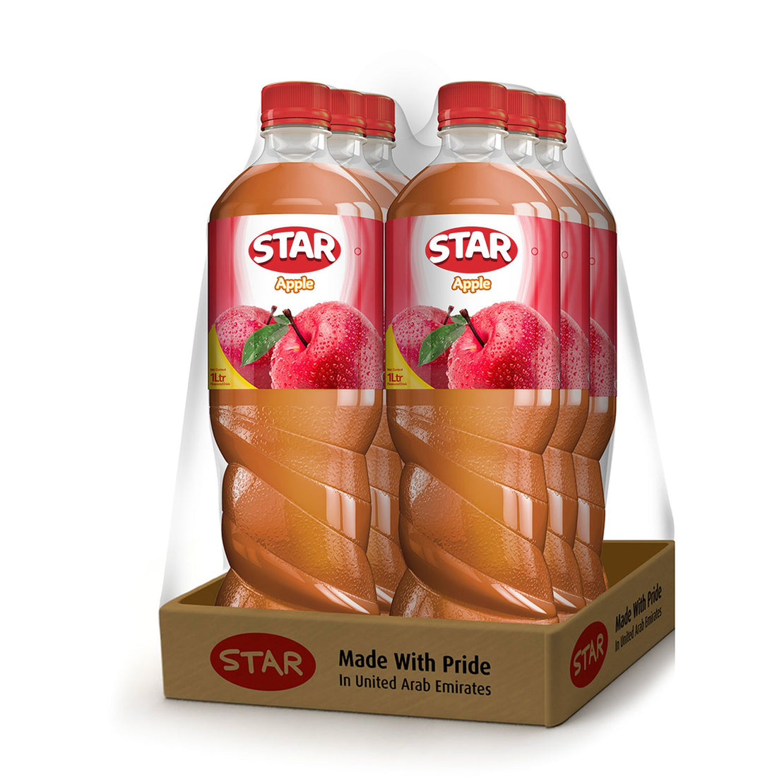 STAR APPLE JUICE 6 X 1 LTR - Wholesale