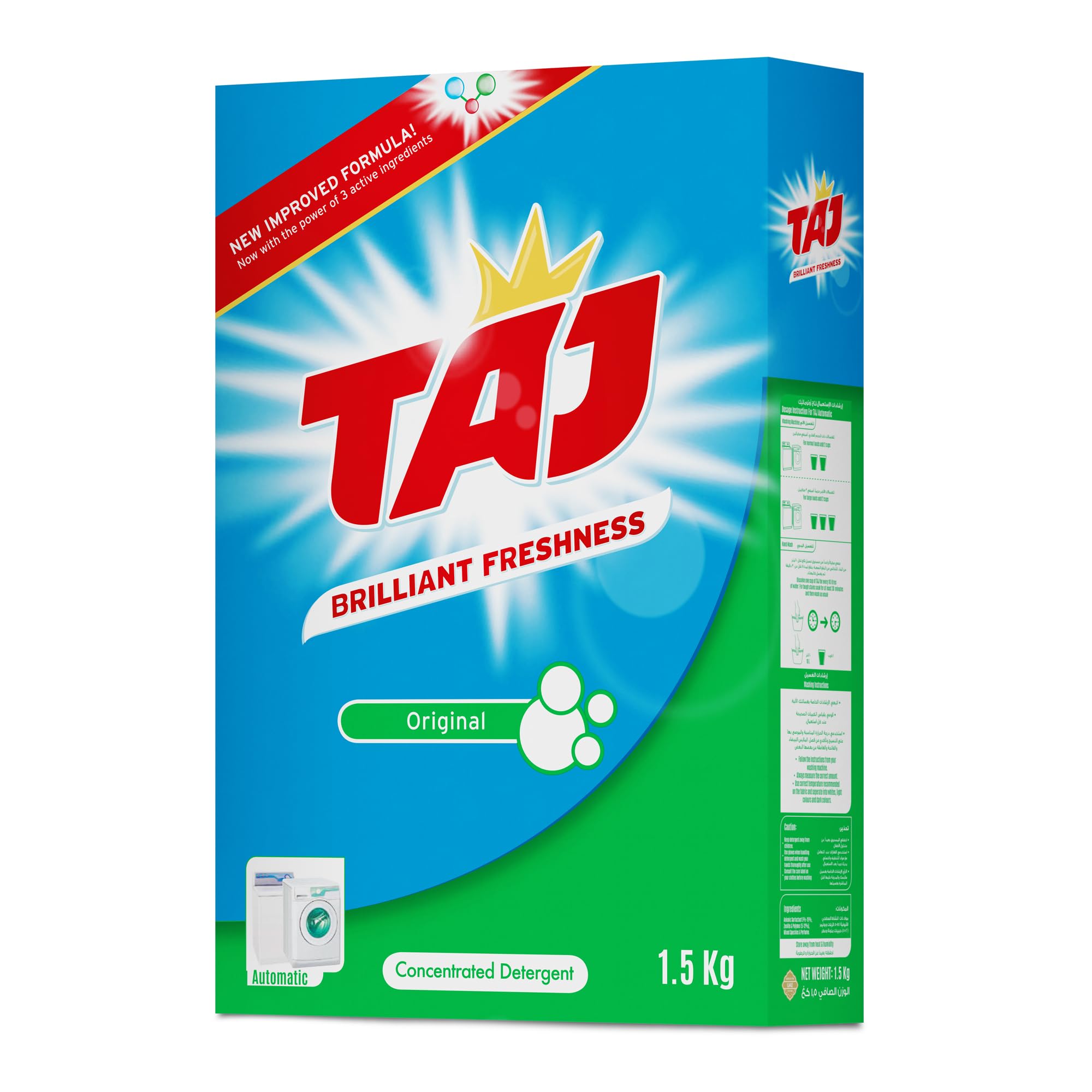 TAJ DETERGENT POWDER